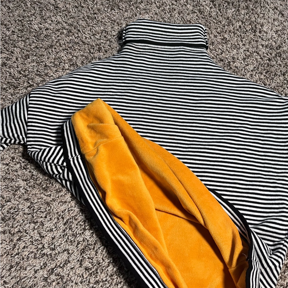 Source Unknown Striped Turtleneck Sweatshirt with… - image 6